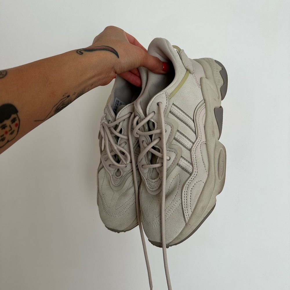 Adidas Cream Casual Sneakers